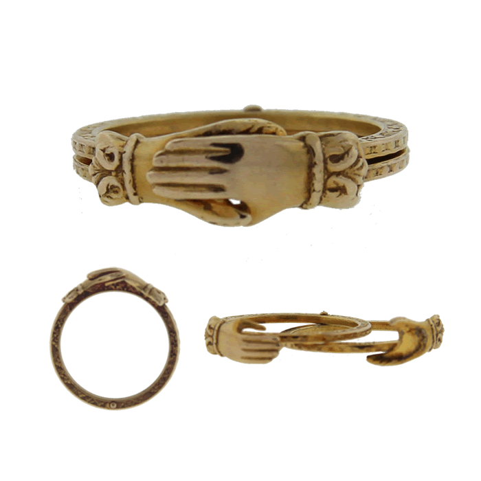 Victorian Fede Ring