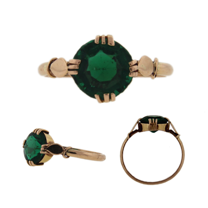 Green Glass Ring