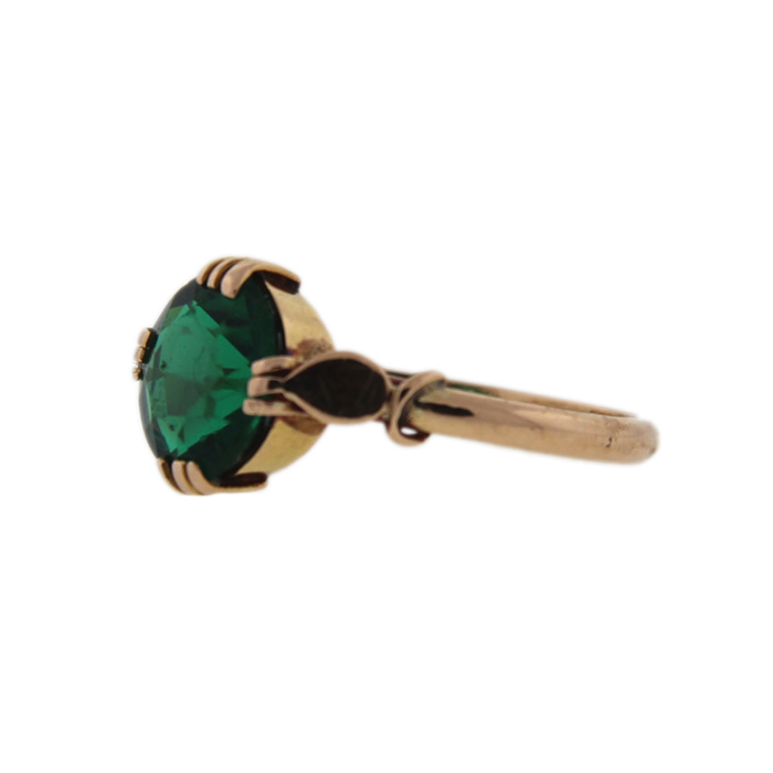 Green Glass Ring
