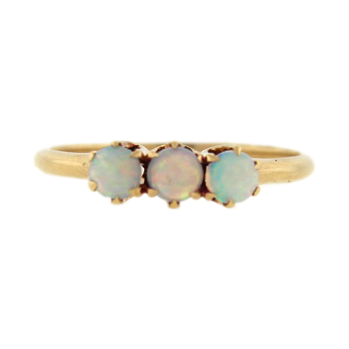 Opal Trilogy Ring - Click Image to Close