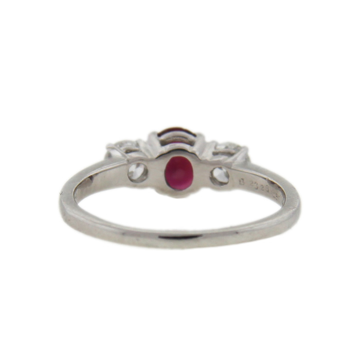 J.E. Caldwell Ruby and Diamond Ring - Click Image to Close