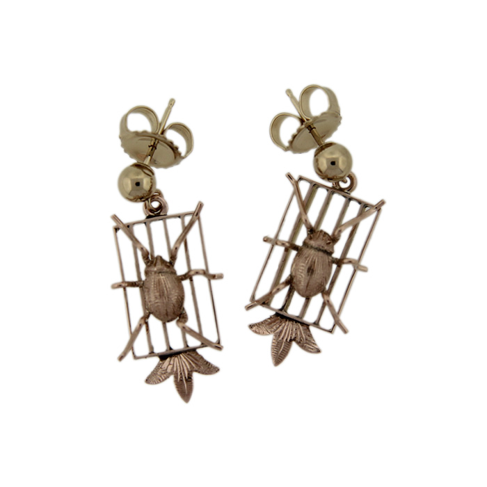 Victorian Insect Earrings