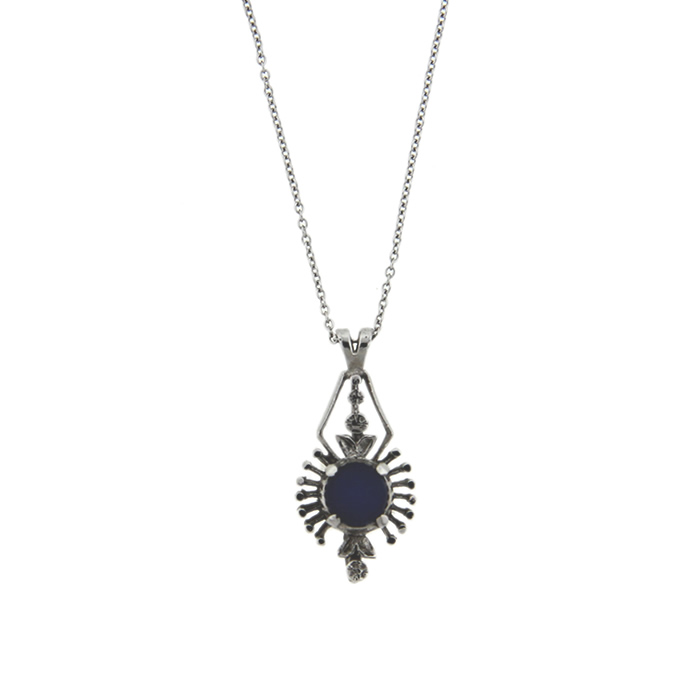 Star Sapphire Pendant Necklace