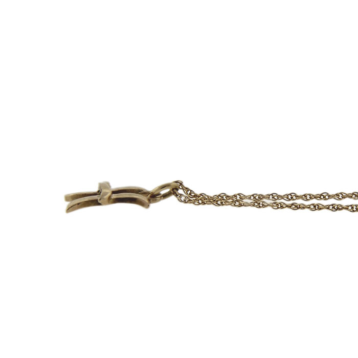 Vintage Intital "H" Charm Necklace