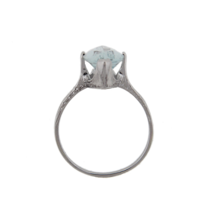 Marquise Aquamarine Ring - Click Image to Close