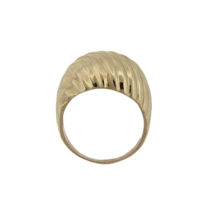 Gold Dome Ring - Click Image to Close