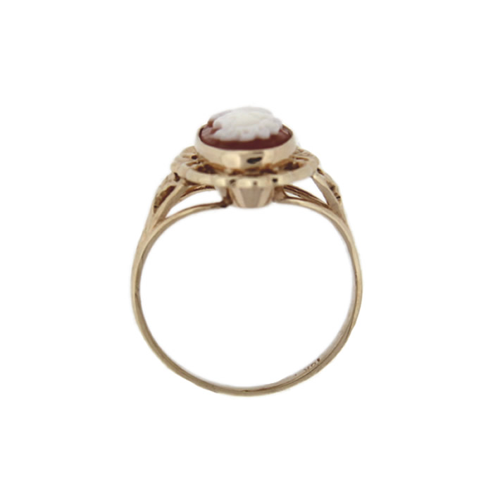 Oval Cameo Ring